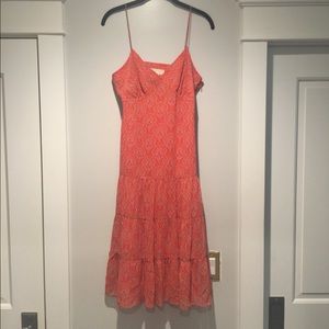 EUC Michael Michael Kors sun dress fall flowy Sz 8